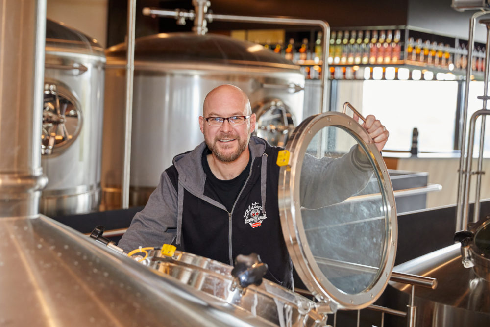 Stefan Penninger am Sudkessel